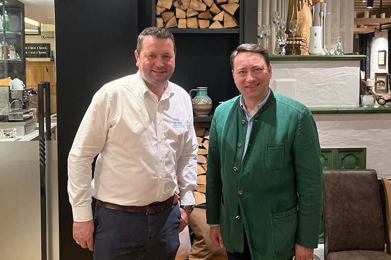 Arthur Kroismayr und Manfred Haimbuchner