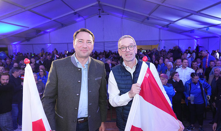 Dr. Manfred Haimbuchner und Herbert Kickl